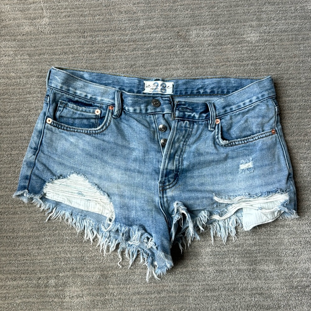 Free people Jean shorts